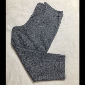 Loft Blue/Grey and White Riviera pant - Julie fit